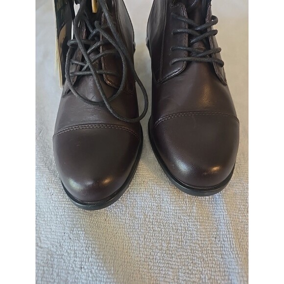 Ariat Boot Womens Size 5.5 B Scout Paddock Lace-up Black Leather Riding 10016413 - Picture 2 of 14
